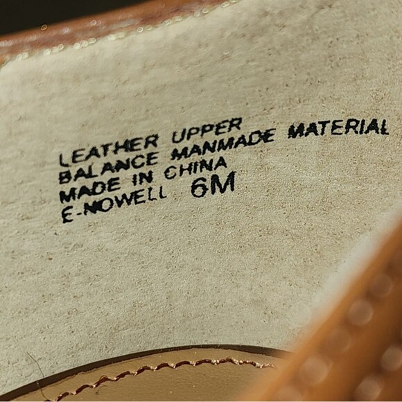 Etienne Aigner Nowell Light Caramelr Braided Accent Heeled Loafers Size 6 - Picture 9 of 10